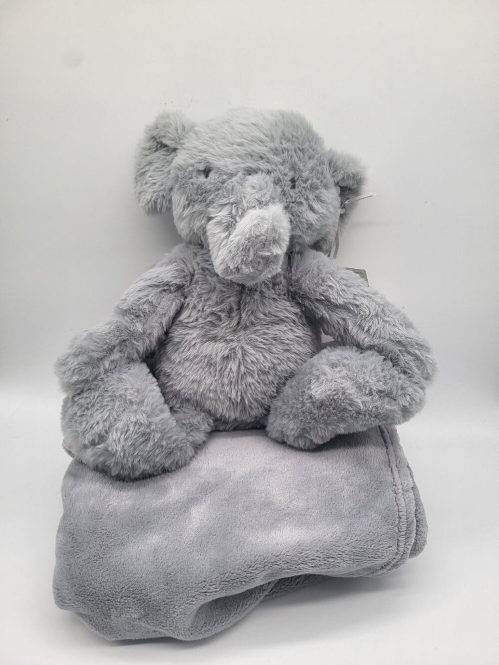 Cloud Island Target Gray Elephant with Blanket 30"x40" Set Large Lovey *FLAW - Picture 1 of 7
